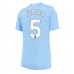 Manchester City John Stones #5 Replika Hemma matchkläder Dam 2023-24 Korta ärmar